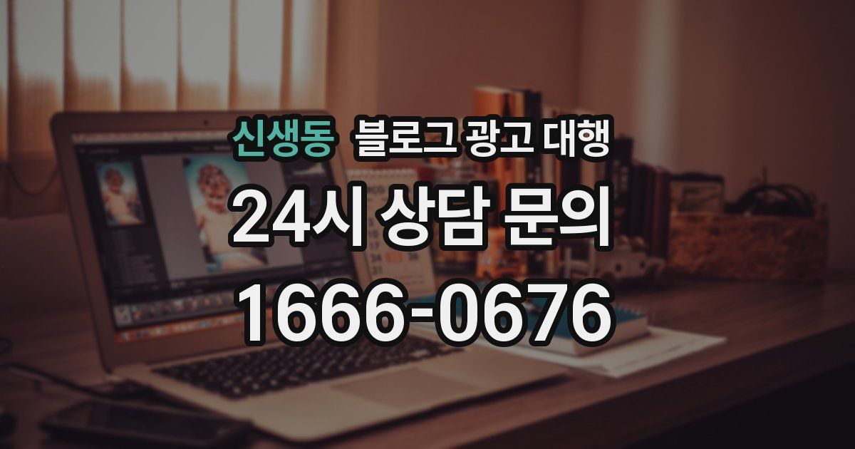 신생동 블로그 광고 대행