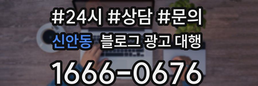 신안동 블로그 광고 대행