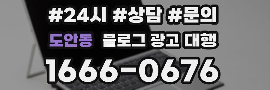 도안동 블로그 광고 대행