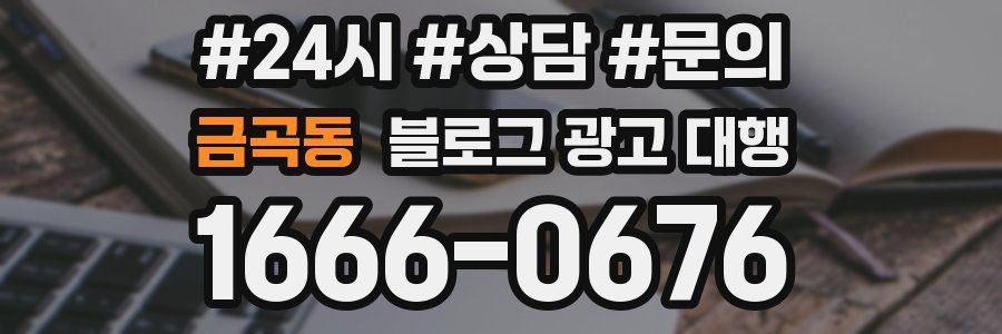 금곡동 블로그 광고 대행