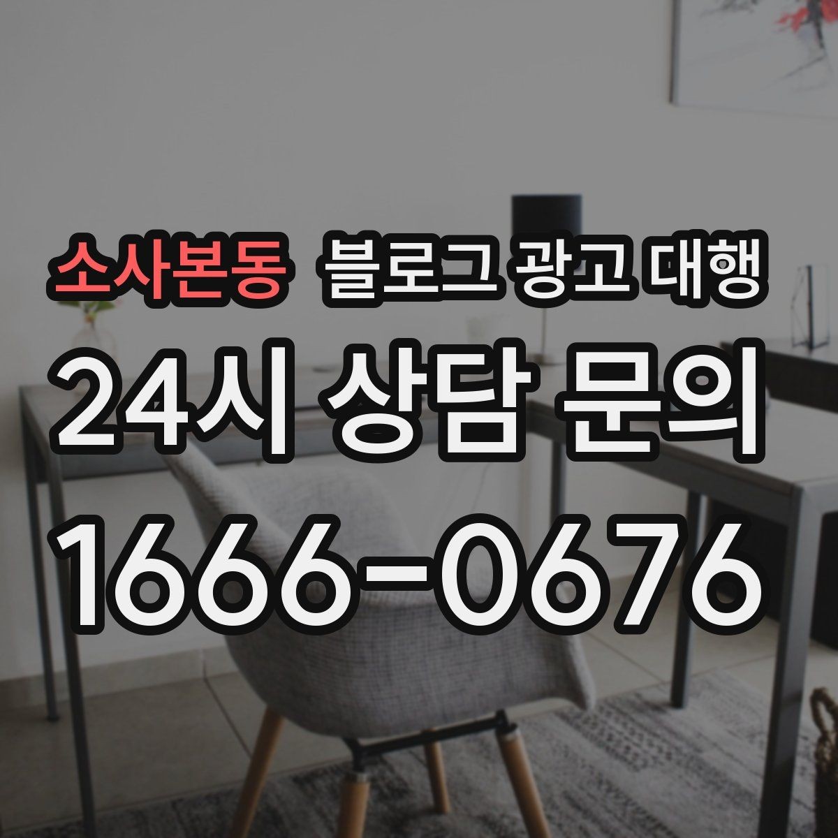 소사본동 블로그 광고 대행 운영 전 업계 특성을 반영하는 법