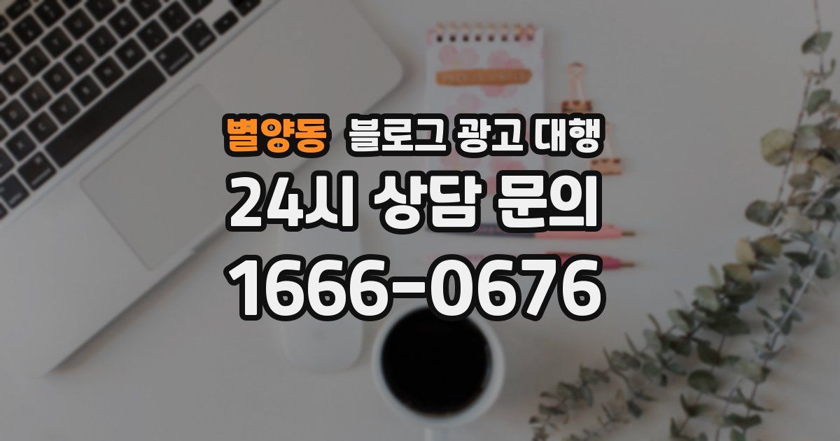 별양동 블로그 광고 대행