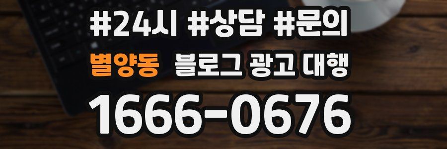 별양동 블로그 광고 대행