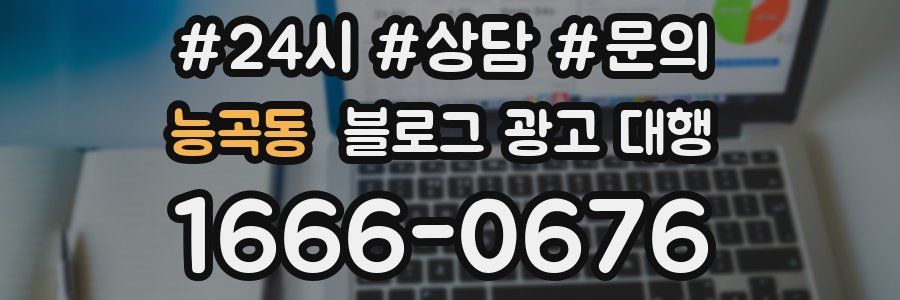 능곡동 블로그 광고 대행