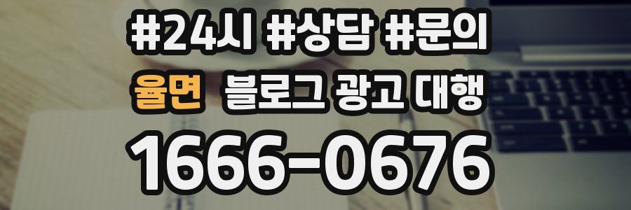 율면 블로그 광고 대행