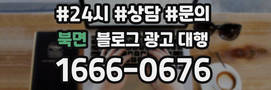 북면 블로그 광고 대행