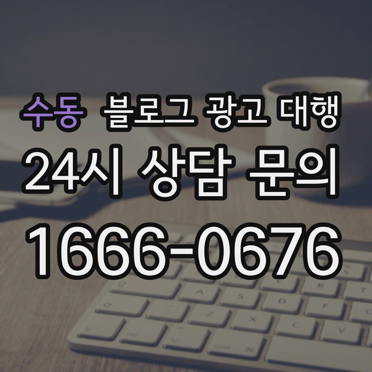 수동 블로그 광고 대행