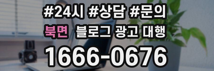 북면 블로그 광고 대행