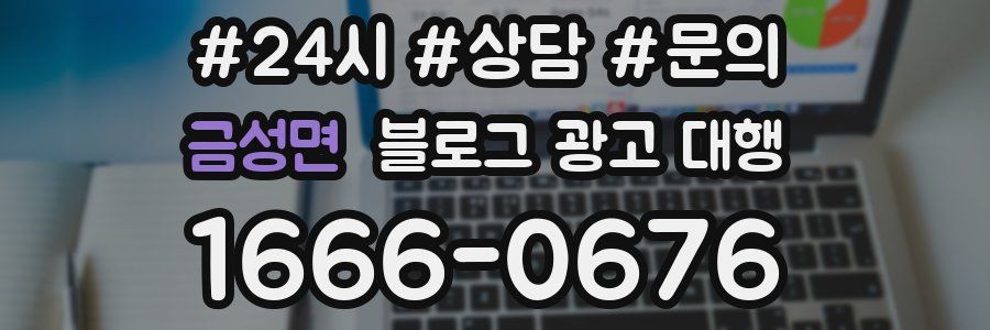 금성면 블로그 광고 대행