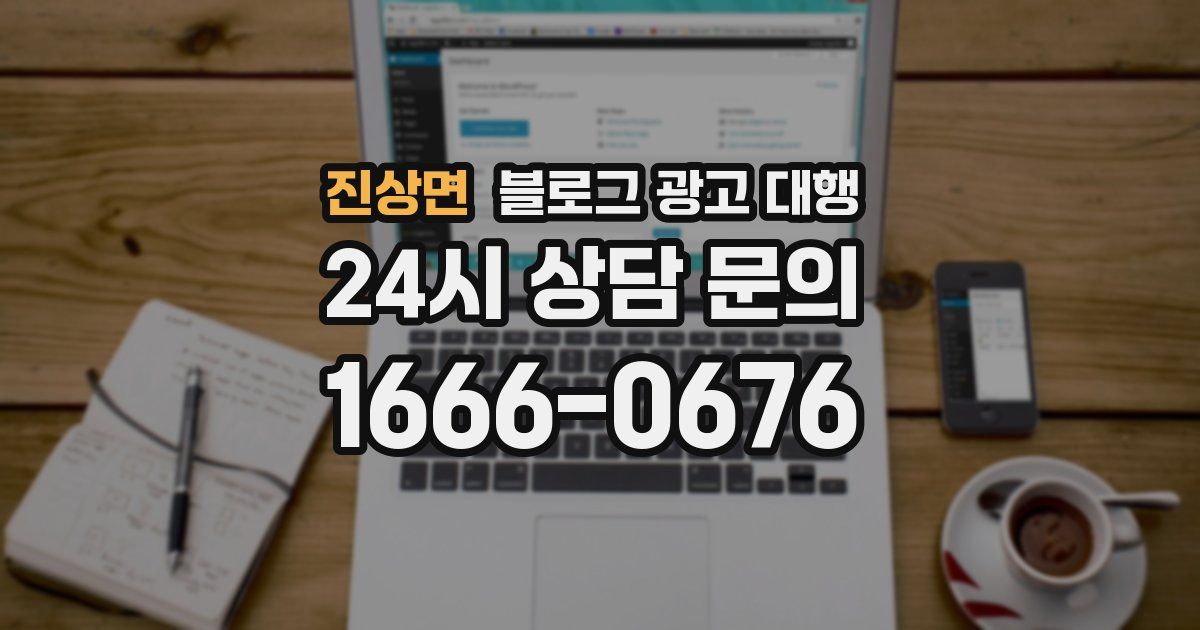 진상면 블로그 광고 대행