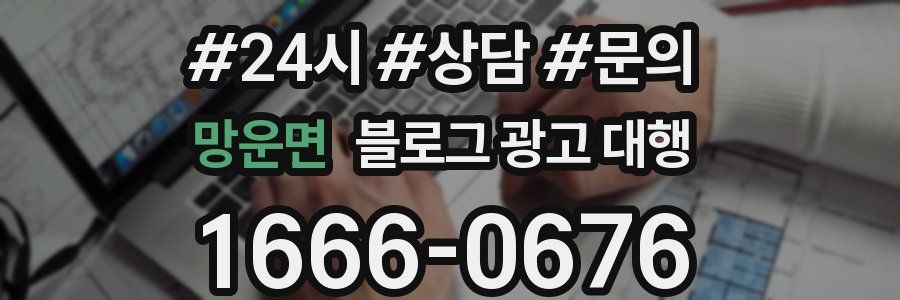 망운면 블로그 광고 대행