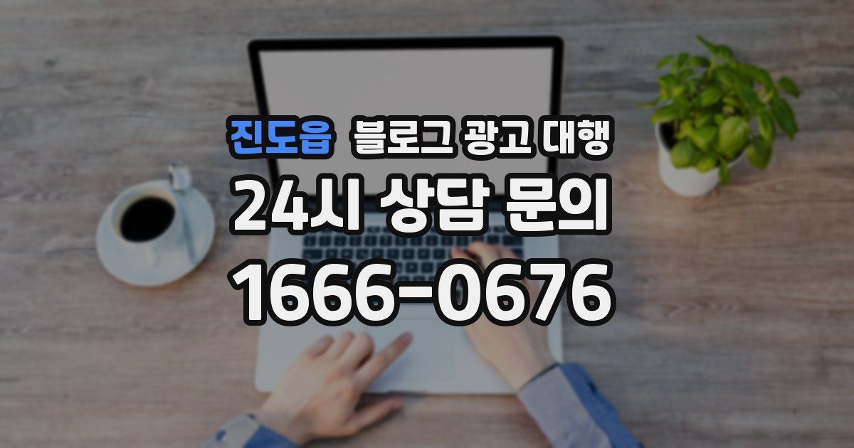 진도읍 블로그 광고 대행