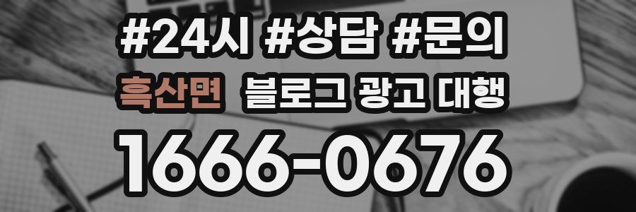 흑산면 블로그 광고 대행
