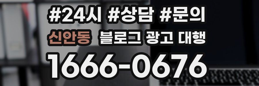 신안동 블로그 광고 대행