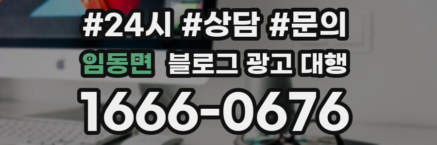 임동면 블로그 광고 대행