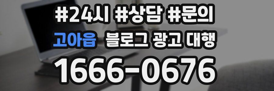 고아읍 블로그 광고 대행
