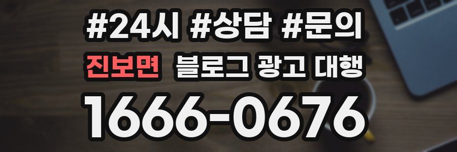 진보면 블로그 광고 대행