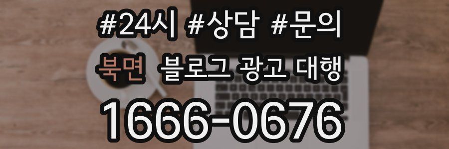 북면 블로그 광고 대행