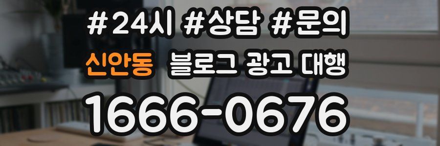 신안동 블로그 광고 대행