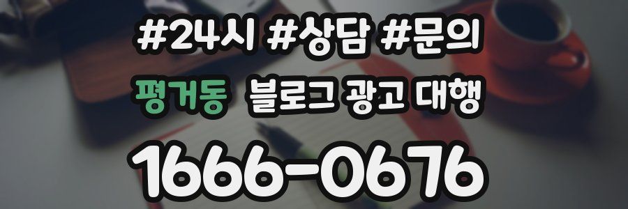 평거동 블로그 광고 대행