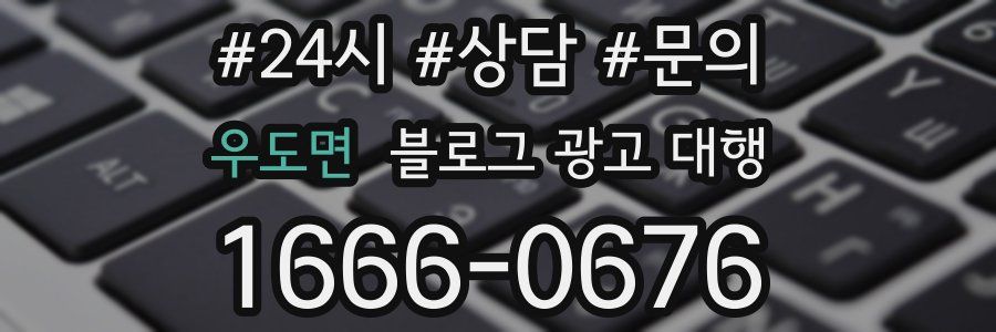 우도면 블로그 광고 대행