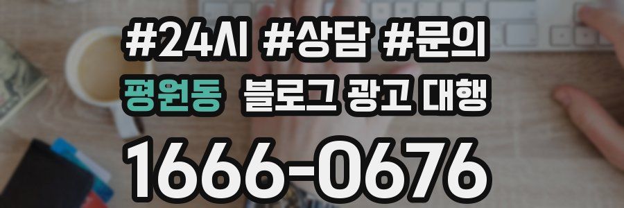 평원동 블로그 광고 대행
