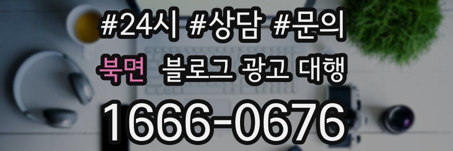 북면 블로그 광고 대행