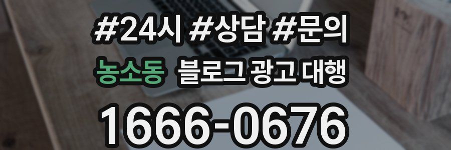 농소동 블로그 광고 대행