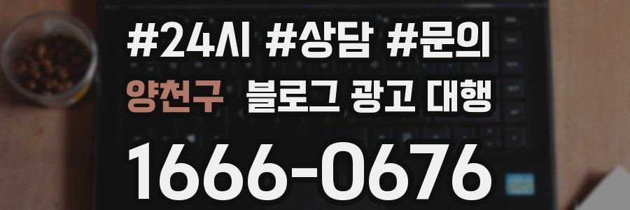 양천구 블로그 광고 대행