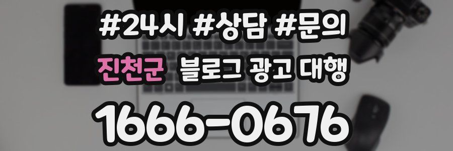 진천군 블로그 광고 대행