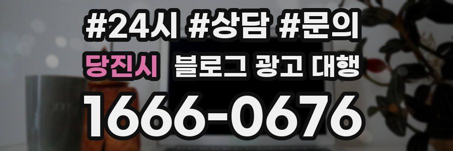 당진시 블로그 광고 대행