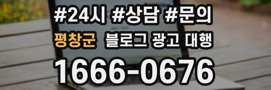 평창군 블로그 광고 대행