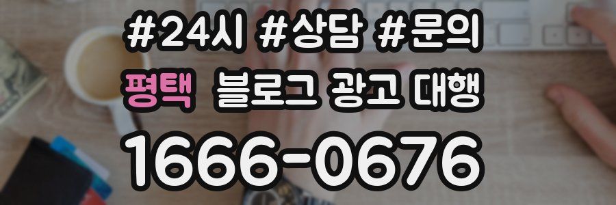 평택 블로그 광고 대행
