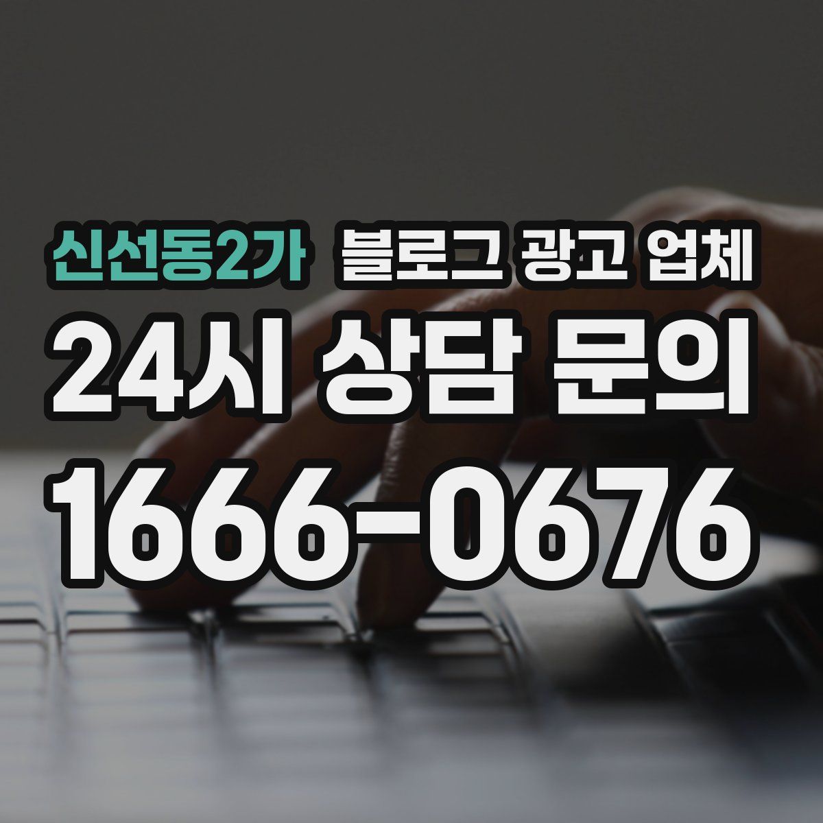 신선동2가 블로그 광고 업체