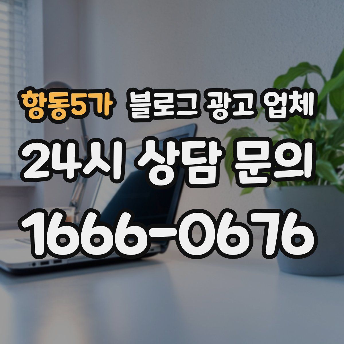 항동5가 블로그 광고 업체
