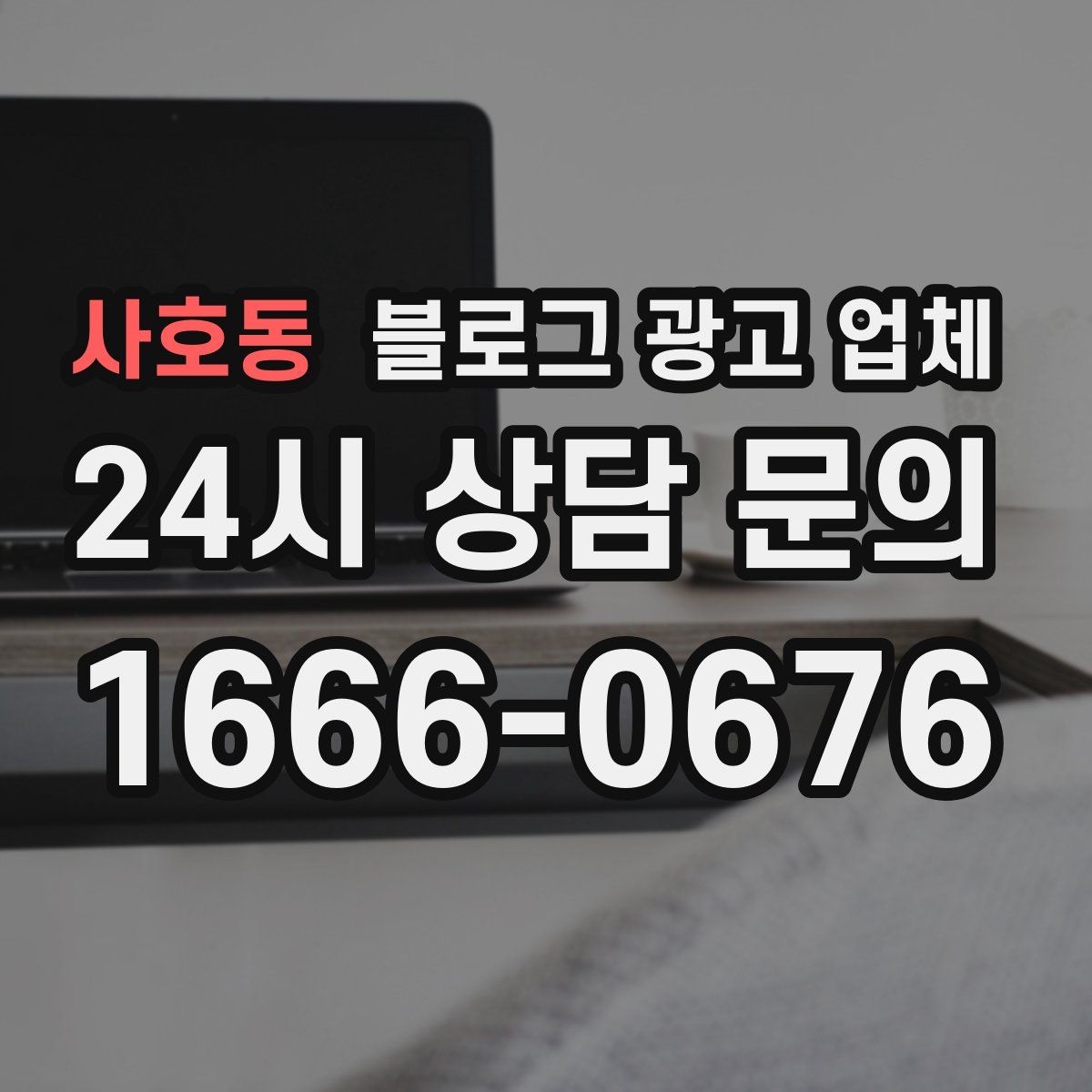 사호동 블로그 광고 업체