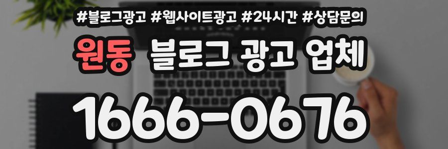 원동 블로그 광고 업체