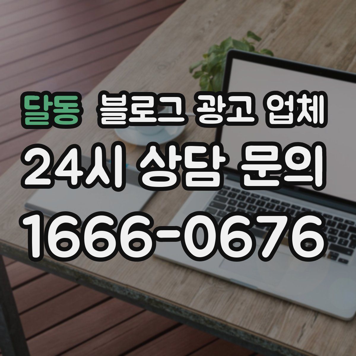 달동 블로그 광고 업체