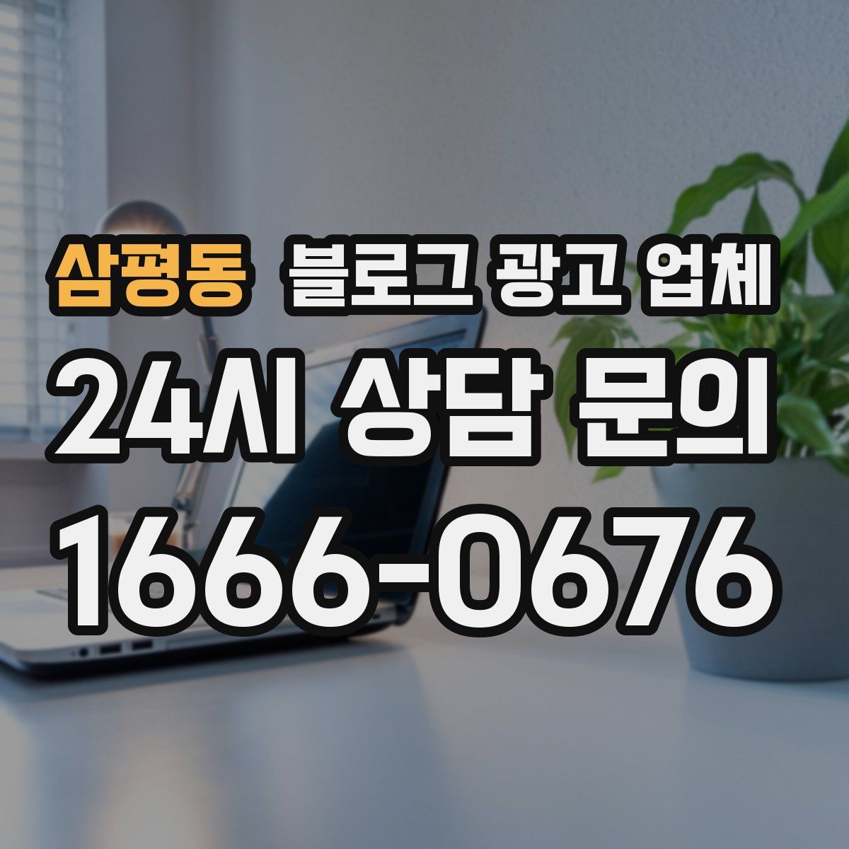삼평동 블로그 광고 업체