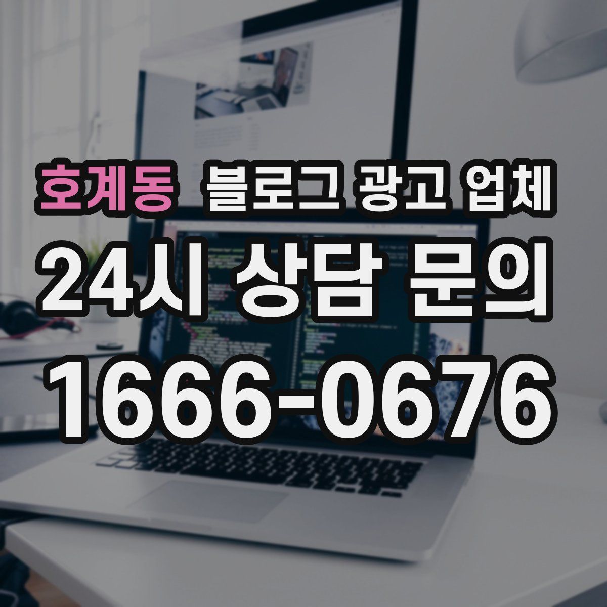 호계동 블로그 광고 업체