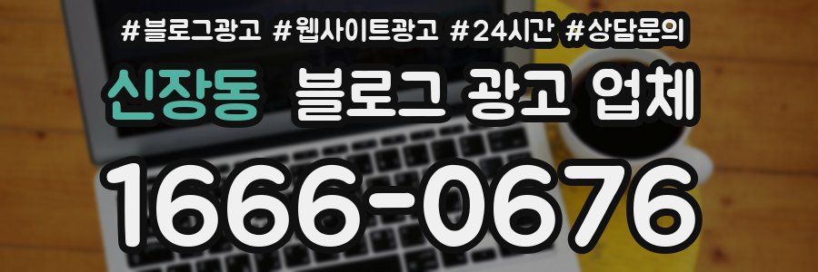 신장동 블로그 광고 업체