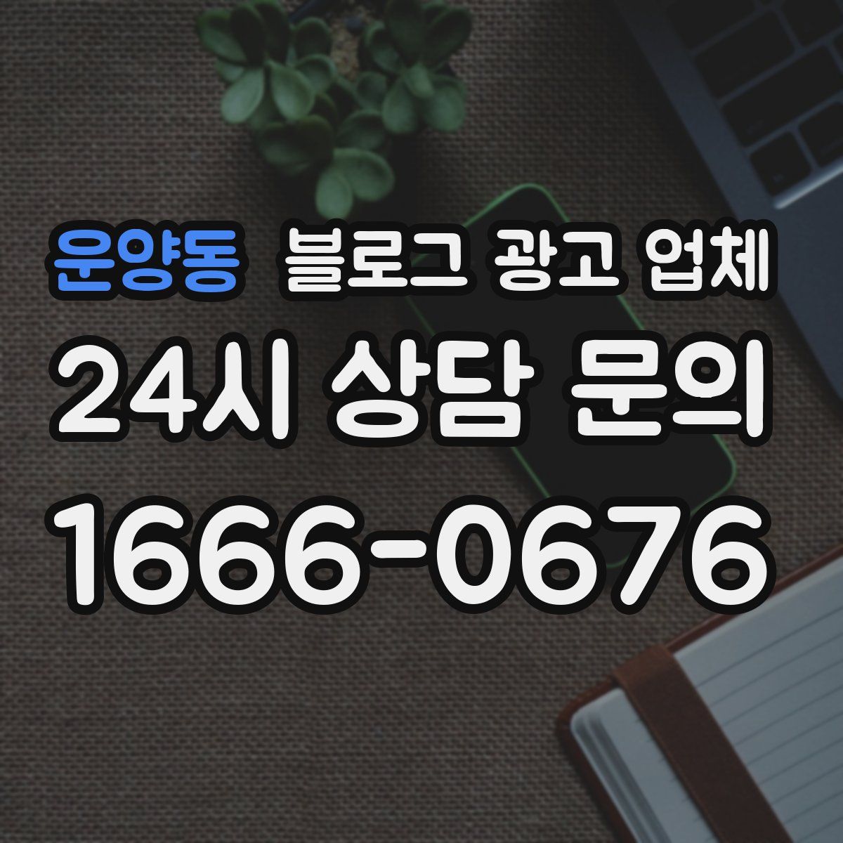 운양동 블로그 광고 업체
