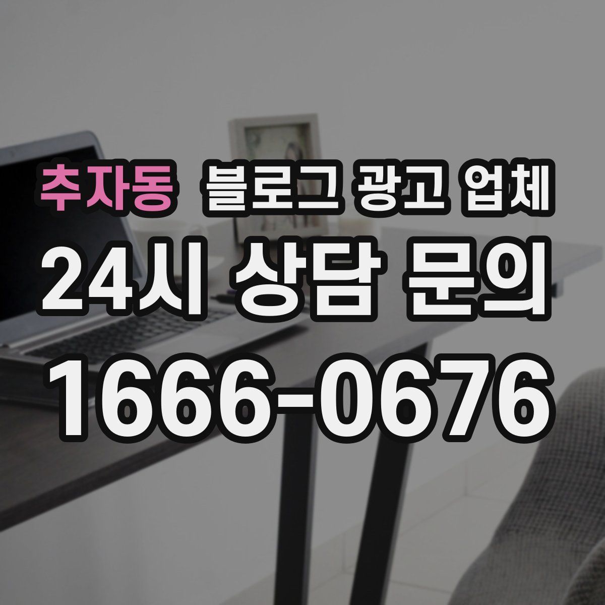 추자동 블로그 광고 업체