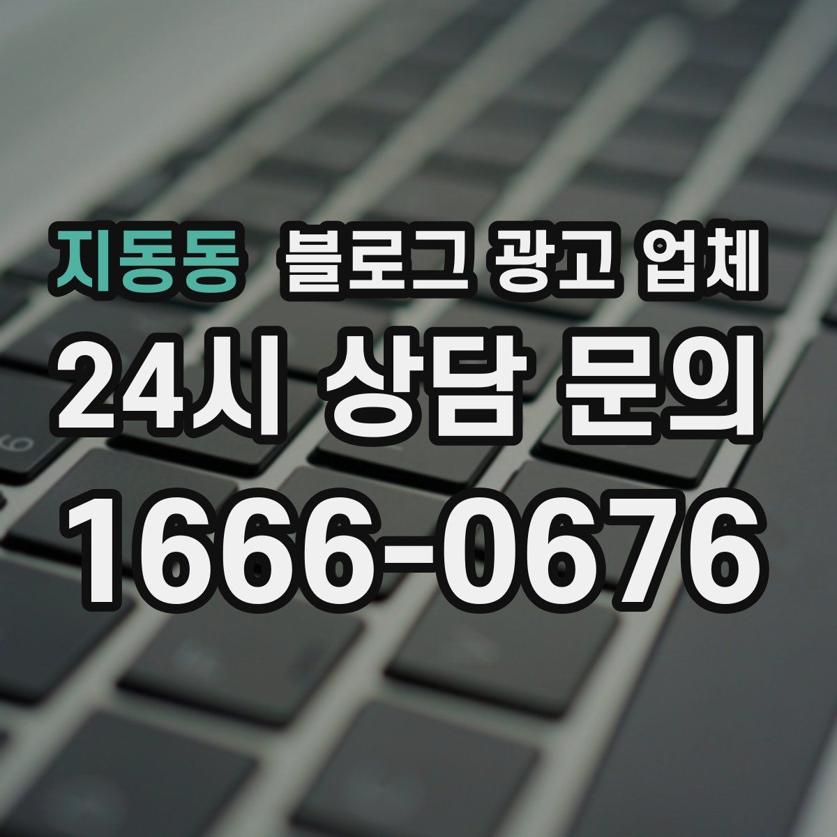 지동동 블로그 광고 업체