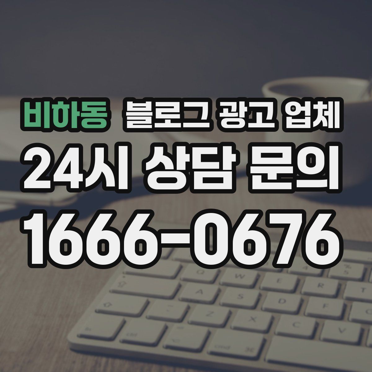 비하동 블로그 광고 업체