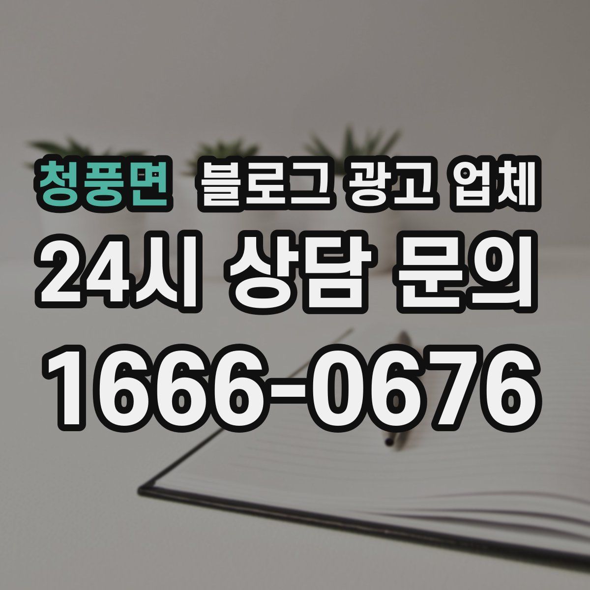 청풍면 블로그 광고 업체