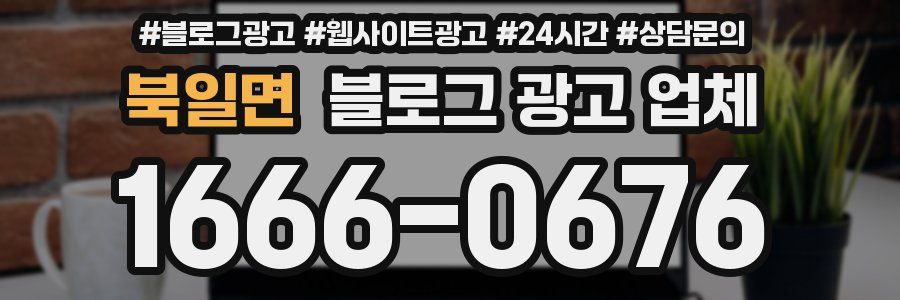 북일면 블로그 광고 업체