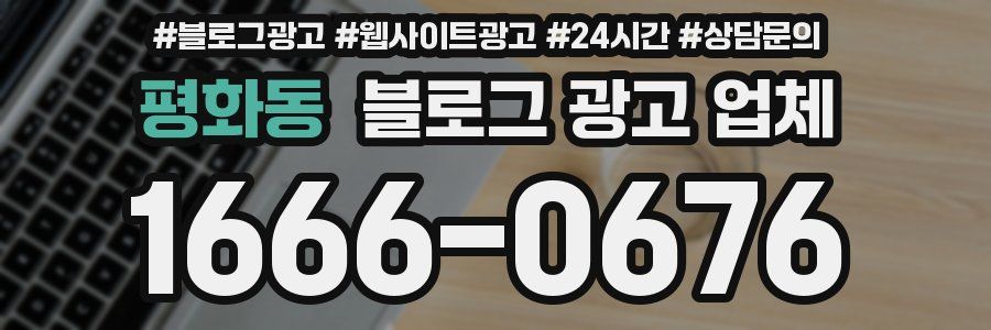 평화동 블로그 광고 업체