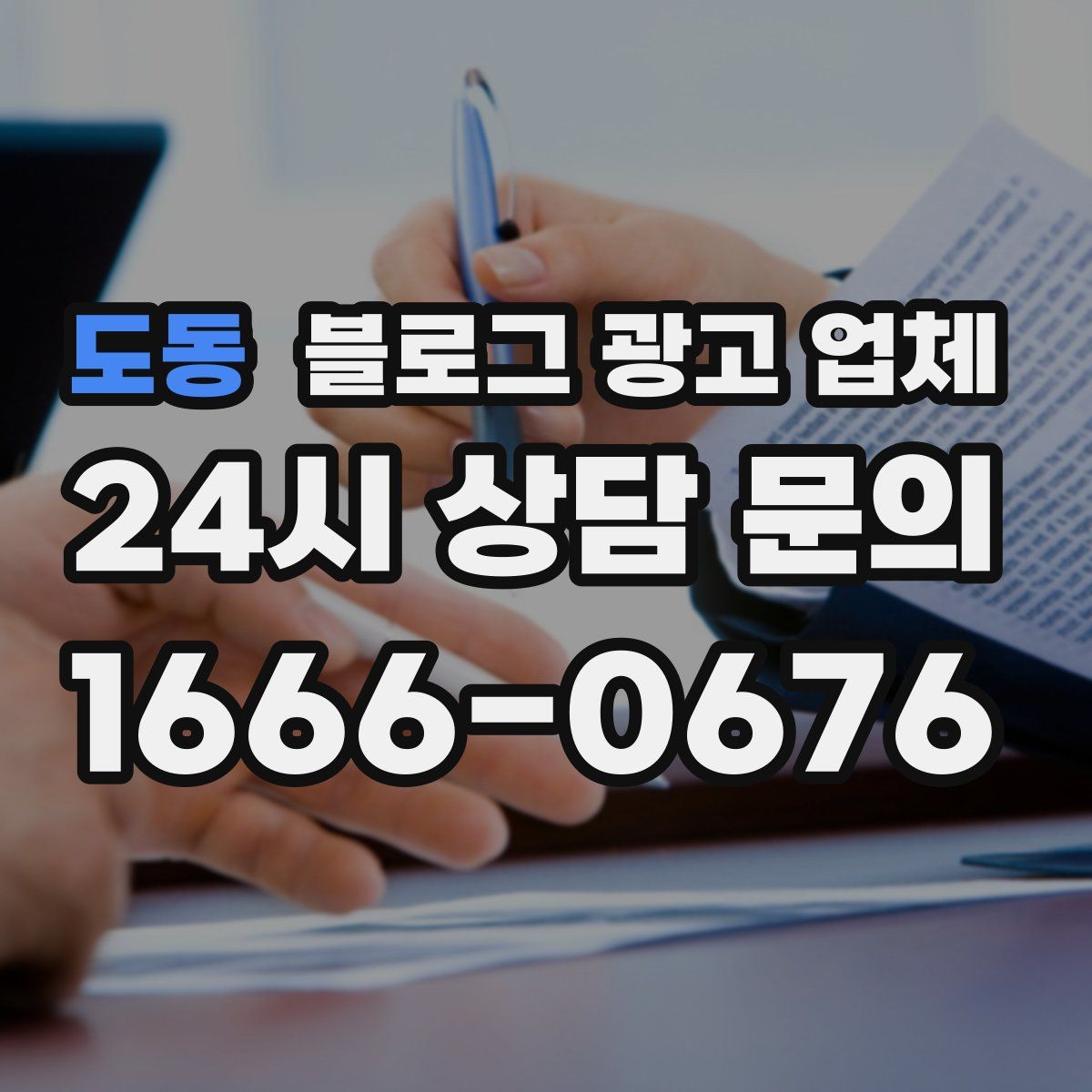 도동 블로그 광고 업체