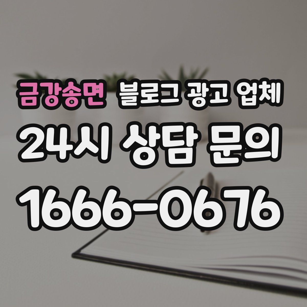 금강송면 블로그 광고 업체